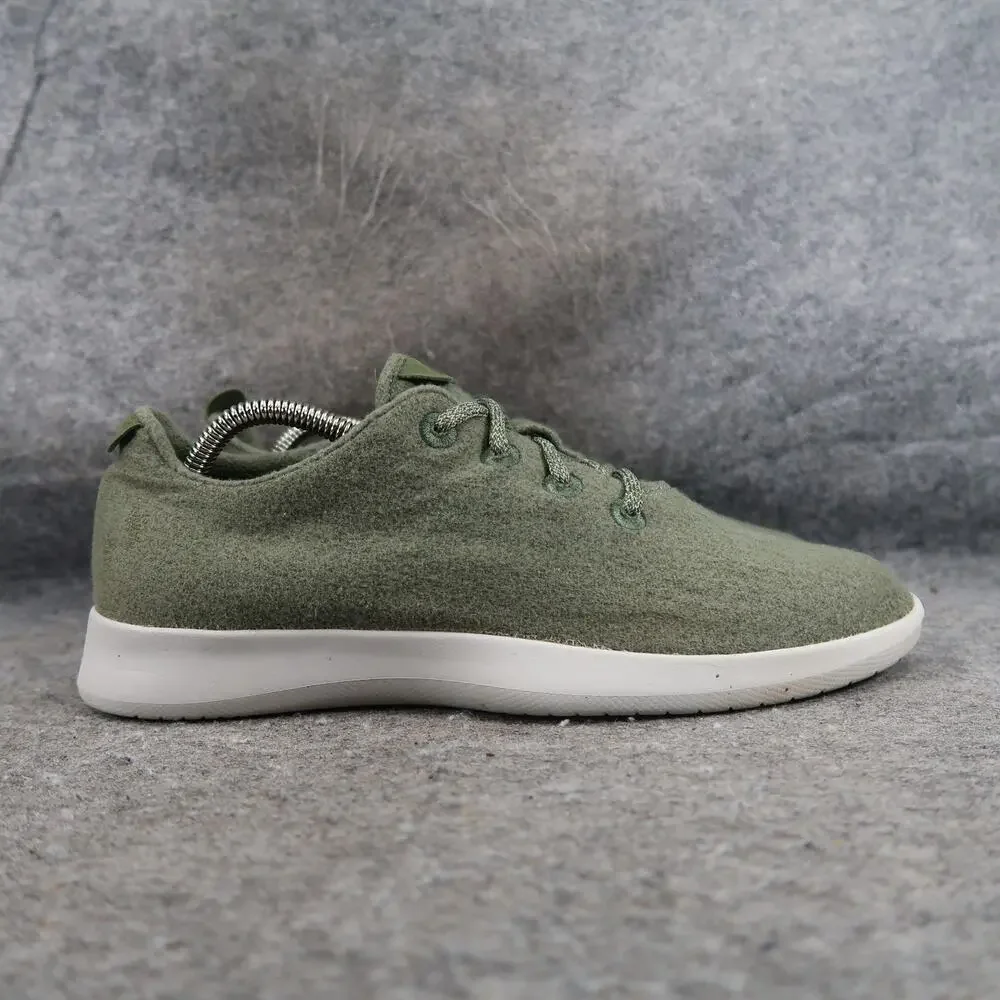 Allbirds Shoes Mens 9 Sneaker Lifestyle Wool Runner Trainer Green Casual Comfort